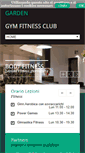 Mobile Screenshot of gardengym.it